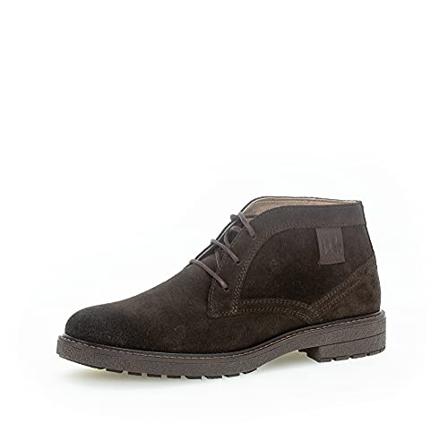 Pius Gabor Herren Boots, Männer Stiefeletten,zertifiziertes Leder,Wechselfußbett,kurzstiefel,uebergangsschuhe,ebony,44 EU / 9.5 UK von Pius Gabor