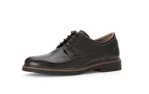 Pius Gabor Herren Businessschuhe, Männer Schnürschuhe,Wechselfußbett,elegant,Schnuerschuhe,Schnuerer,straßenschuhe,Black,46 EU / 11 UK von Pius Gabor