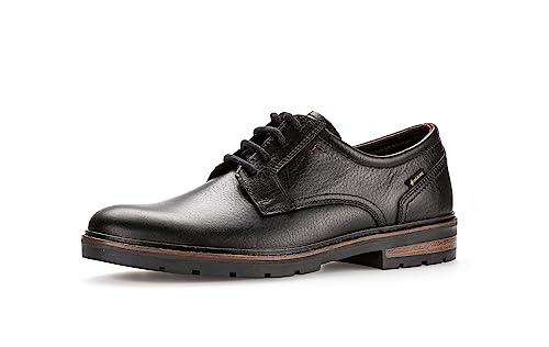 Pius Gabor Herren Businessschuhe,Schnürschuhe,Gore-TEX,zertifiziertes Leder,Wechselfußbett,Derby schnürung,Freizeit,Black,45 EU / 10.5 UK von Pius Gabor