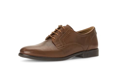 Pius Gabor Herren Businessschuhe,Schnürschuhe,zertifiziertes Leder,Wechselfußbett,straßenschuhe,Strassenschuhe,Low-tie,Cognac,44 EU / 9.5 UK von Pius Gabor