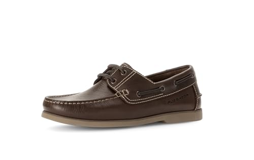 Pius Gabor Herren Mokassins, Männer Slipper,College Schuhe,Businessschuhe,Slip-ons,Halbschuhe,Slides,Schlupfschuhe,Loafer,Mocca,42 EU / 8 UK von Pius Gabor