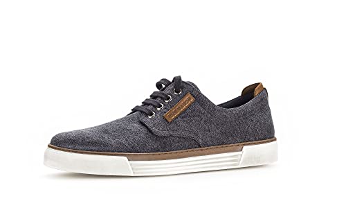 Pius Gabor Herren Schnürhalbschuhe Leinenschuh Textil Freizeit Elegant Schuhe Uni Leinen Sommer grau von Pius Gabor