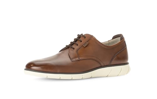 Pius Gabor Herren Sneaker,Schnürschuhe,recyceltes Futter,zertifiziertes Leder,Wechselfußbett,Freizeitschuhe,Schnuerschuhe,Cognac,45 EU / 10.5 UK von Pius Gabor