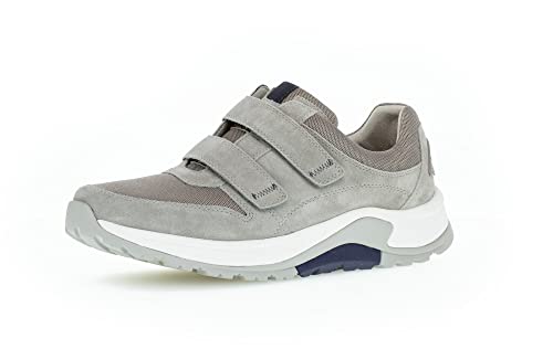 Pius Gabor Herren Sneaker Low, Männer Halbschuhe,Wechselfußbett,Klettschuhe,Klettverschluss,Halbschuhe,straßenschuhe,Grey,47 EU / 12 UK von Pius Gabor