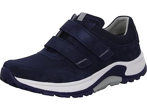 Pius Gabor Herren Sneaker Low, Männer Halbschuhe,Wechselfußbett,Klettschuhe,Klettverschluss,straßenschuhe,Strassenschuhe,Marine,49.5 EU / 14 UK von Pius Gabor