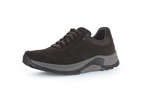 Pius Gabor Herren Sneaker Low,Halbschuhe,Wechselfußbett,zertifiziertes Leder,Freizeitschuhe,Turnschuhe,Laufschuhe,Coffee,44 EU / 9.5 UK von Pius Gabor