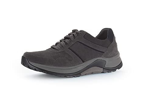 Pius Gabor Herren Sneaker Low, Männer Halbschuhe,Wechselfußbett,Strassenschuhe,Freizeitschuhe,Turnschuhe,Laufschuhe,Iron/Marine,41 EU / 7.5 UK von Pius Gabor