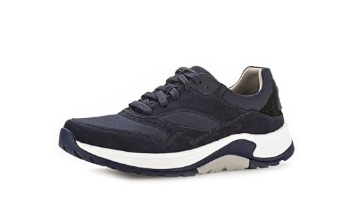 Pius Gabor Herren Sneaker Low, Männer Halbschuhe,Wechselfußbett,Strassenschuhe,Freizeitschuhe,Turnschuhe,Laufschuhe,Marine/Black,42 EU / 8 UK von Pius Gabor