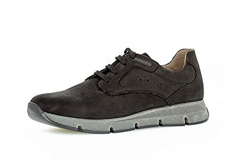 Pius Gabor Herren Sneaker Low, Männer Halbschuhe,Wechselfußbett,Superflex Sohle,Strassenschuhe,Sportschuhe,Freizeitschuhe,Black,42.5 EU / 8.5 UK von Pius Gabor