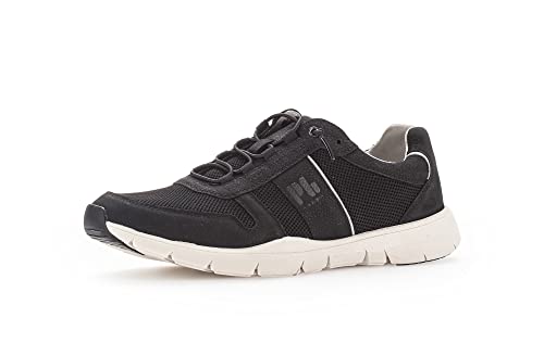 Pius Gabor Herren Sneaker Low, Männer Halbschuhe,Wechselfußbett,Turnschuhe,Laufschuhe,Freizeit,sportlich,straßenschuhe,Black,44.5 EU / 10 UK von Pius Gabor