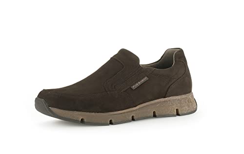 Pius Gabor Herren Sneaker Low, Männer Slip On,Wechselfußbett,Superflex Sohle,Schlupfschuhe,schluepfschuhe,Slip-ons,Slipper,Mocca,42.5 EU / 8.5 UK von Pius Gabor