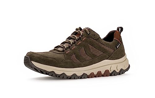 Pius Gabor Herren Sneaker Low,Halbschuhe,Gore-TEX,Wechselfußbett,zertifiziertes Leder,schnürschuhe,schnürer,Sportschuhe,Forest,43 EU / 9 UK von Pius Gabor