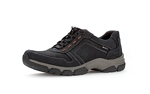 Pius Gabor Herren Sneaker Low,Halbschuhe,Gore-TEX,zertifiziertes Leder,Wechselfußbett,Sportschuhe,Freizeitschuhe,Midnight,42.5 EU / 8.5 UK von Pius Gabor