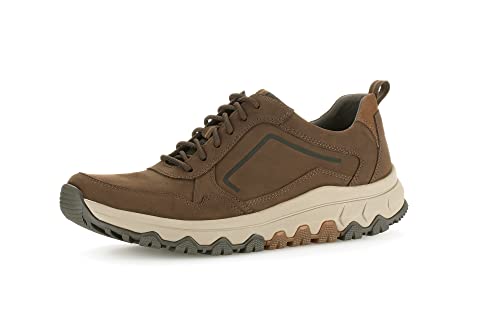 Pius Gabor Herren Sneaker Low,Halbschuhe,Wechselfußbett,zertifiziertes Leder,Freizeitschuhe,Turnschuhe,Laufschuhe,Espresso,42.5 EU / 8.5 UK von Pius Gabor