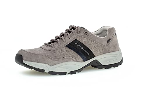 Pius Gabor Herren Sneaker Low,Halbschuhe,Wechselfußbett,zertifiziertes Leder,Halbschuhe,straßenschuhe,Strassenschuhe,Stone,42.5 EU / 8.5 UK von Pius Gabor