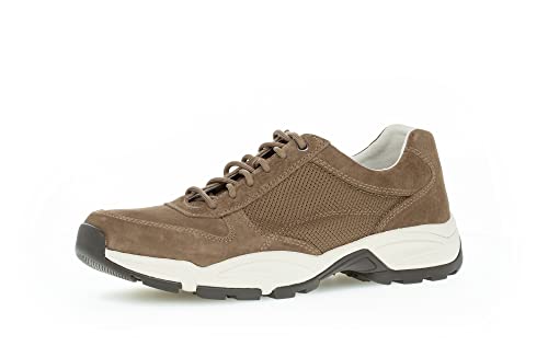 Pius Gabor Herren Sneaker Low,Halbschuhe,Wechselfußbett,zertifiziertes Leder,Laufschuhe,schnürschuhe,schnürer,Men's,lt.Brown,41 EU / 7.5 UK von Pius Gabor