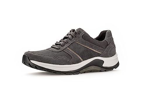 Pius Gabor Herren Sneaker Low,Halbschuhe,Wechselfußbett,zertifiziertes Leder,Laufschuhe,schnürschuhe,schnürer,Sportschuhe,Iron,44 EU / 9.5 UK von Pius Gabor