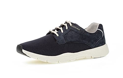 Pius Gabor Herren Sneaker Low,Halbschuhe,Wechselfußbett,zertifiziertes Leder,Men's,Man,Halbschuhe,straßenschuhe,Denim,41 EU / 7.5 UK von Pius Gabor