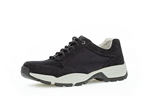 Pius Gabor Herren Sneaker Low,Halbschuhe,Wechselfußbett,zertifiziertes Leder,Strassenschuhe,Freizeitschuhe,Turnschuhe,Midnight,44 EU / 9.5 UK von Pius Gabor