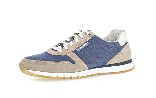 Pius Gabor Herren Sneaker Low,Halbschuhe,Wechselfußbett,zertifiziertes Leder,Superflex Sohle,Kork-Zwischensohle,Sand/Sky,46 EU / 11 UK von Pius Gabor