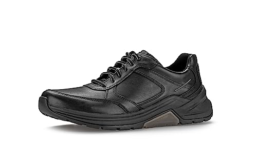 Pius Gabor Herren Sneaker Low,Halbschuhe,Wechselfußbett,zertifiziertes Leder,Turnschuhe,Laufschuhe,schnürschuhe,schnürer,Black,42 EU / 8 UK von Pius Gabor