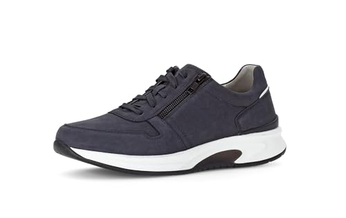 Pius Gabor Herren Sneaker Low,Halbschuhe,Wechselfußbett,zertifiziertes Leder,Turnschuhe,Laufschuhe,schnürschuhe,schnürer,Blue,46 EU / 11 UK von Pius Gabor