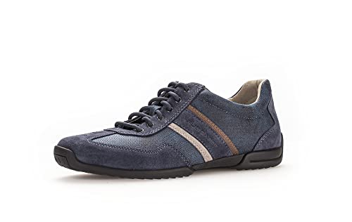 Pius Gabor Herren Sneaker Low,Halbschuhe,recyceltes Futter,zertifiziertes Leder,Wechselfußbett,Freizeitschuhe,Fjord/Fjord/Midgrey,47 EU / 12 UK von Pius Gabor