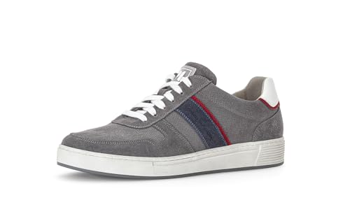 Pius Gabor Herren Sneaker Low,Halbschuhe,recyceltes Futter,zertifiziertes Leder,Wechselfußbett,Freizeitschuhe,ash/Fjord Kombi,47 EU / 12 UK von Pius Gabor