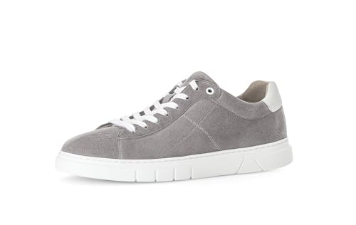 Pius Gabor Herren Sneaker Low,Halbschuhe,recyceltes Futter,zertifiziertes Leder,Wechselfußbett,Kork-Zwischensohle,Moon/White,48.5 EU / 13 UK von Pius Gabor