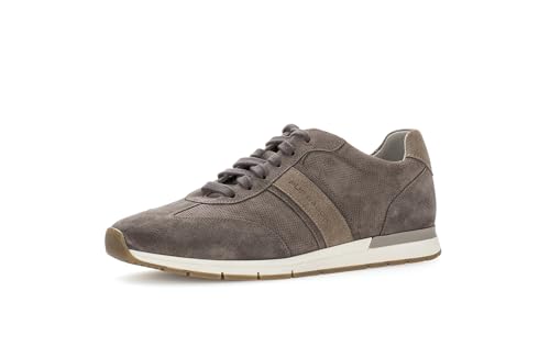 Pius Gabor Herren Sneaker Low,Halbschuhe,recyceltes Futter,zertifiziertes Leder,Wechselfußbett,Super Flex Sohle,Wolf/lt.Brown,42 EU / 8 UK von Pius Gabor