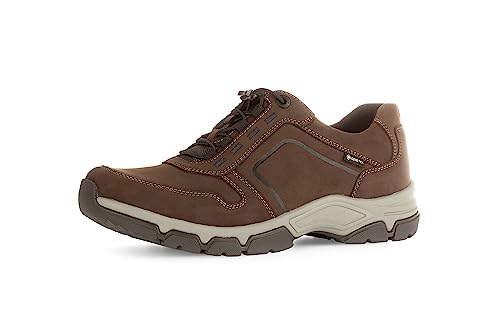 Pius Gabor Herren Sneaker Low,Halbschuhe,wasserdicht,Gore-TEX,Wechselfußbett,zertifiziertes Leder,straßenschuhe,Espresso,46 EU / 11 UK von Pius Gabor