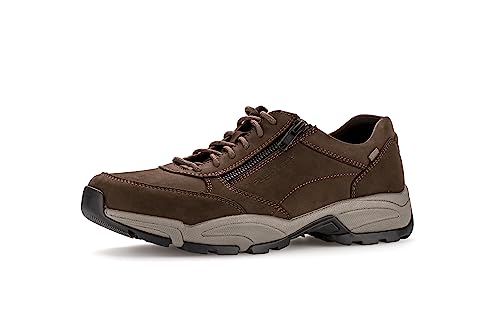 Pius Gabor Herren Sneaker Low,Halbschuhe,zertifiziertes Leder,Wechselfußbett,Freizeitschuhe,Turnschuhe,Laufschuhe,Espresso,46 EU / 11 UK von Pius Gabor