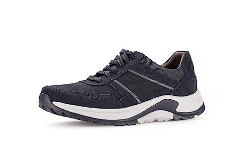 Pius Gabor Herren Sneaker Low,Halbschuhe,zertifiziertes Leder,Wechselfußbett,Freizeitschuhe,Turnschuhe,Laufschuhe,Marine,44 EU / 9.5 UK von Pius Gabor