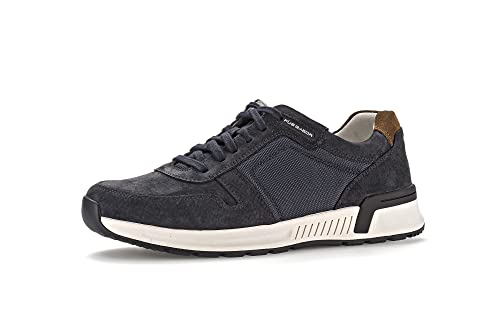 Pius Gabor Herren Sneaker Low,Halbschuhe,zertifiziertes Leder,Wechselfußbett,Freizeitschuhe,Turnschuhe,Laufschuhe,Midnight,42.5 EU / 8.5 UK von Pius Gabor