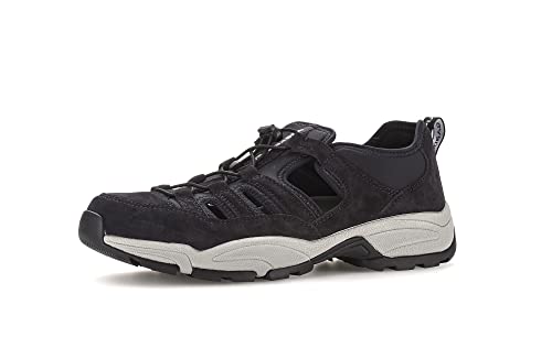 Pius Gabor Herren Sneaker Low,Halbschuhe,zertifiziertes Leder,Wechselfußbett,Freizeitschuhe,Turnschuhe,Laufschuhe,Midnight,44 EU / 9.5 UK von Pius Gabor