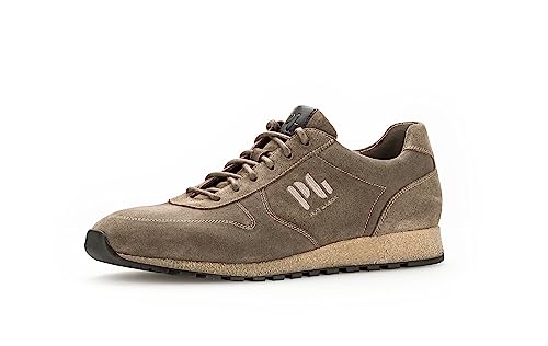 Pius Gabor Herren Sneaker Low,Halbschuhe,zertifiziertes Leder,Wechselfußbett,Freizeitschuhe,Turnschuhe,Laufschuhe,schnürer,Dune,43 EU / 9 UK von Pius Gabor