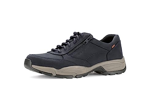 Pius Gabor Herren Sneaker Low,Halbschuhe,zertifiziertes Leder,Wechselfußbett,Laufschuhe,schnürschuhe,schnürer,Midnight,47 EU / 12 UK von Pius Gabor