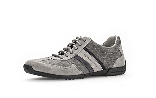Pius Gabor Herren Sneaker Low,Halbschuhe,recyceltes Futter,zertifiziertes Leder,Wechselfußbett,Midgrey/dk.Grey/Fjord,42.5 EU / 8.5 UK von Pius Gabor