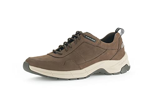 Pius Gabor Herren Sneaker Low,Halbschuhe,zertifiziertes Leder,Wechselfußbett,Sportschuhe,Freizeitschuhe,Turnschuhe,Espresso,44.5 EU / 10 UK von Pius Gabor