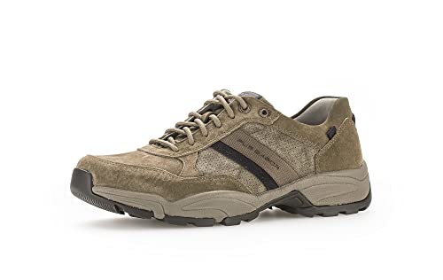 Pius Gabor Herren Sneaker Low,Halbschuhe,zertifiziertes Leder,Wechselfußbett,Strassenschuhe,Sportschuhe,Freizeitschuhe,lt.Brown,42.5 EU / 8.5 UK von Pius Gabor