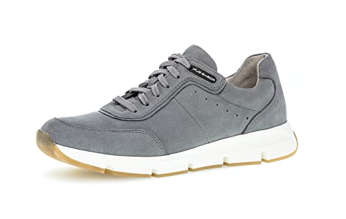 Pius Gabor Herren Sneaker Low,Halbschuhe,zertifiziertes Leder,Wechselfußbett,Superflex Sohle,Halbschuhe,straßenschuhe,Platin,42.5 EU / 8.5 UK von Pius Gabor