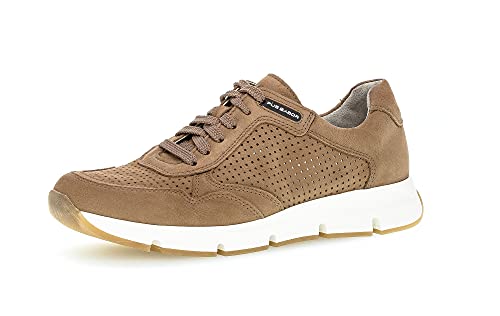 Pius Gabor Herren Sneaker Low,Halbschuhe,zertifiziertes Leder,Wechselfußbett,Superflex Sohle,schnürschuhe,schnürer,Man,Earth,43 EU / 9 UK von Pius Gabor