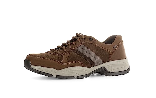 Pius Gabor Herren Sneaker Low,Halbschuhe,zertifiziertes Leder,Wechselfußbett,schnürschuhe,schnürer,Sportschuhe,Timber/Espresso,47 EU / 12 UK von Pius Gabor