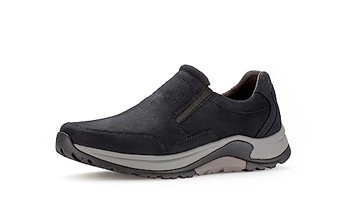 Pius Gabor Herren Sneaker Low,Slip On,zertifiziertes Leder,Wechselfußbett,Schlupfschuhe,schluepfschuhe,Slip-ons,Slipper,Midnight,46 EU / 11 UK von Pius Gabor