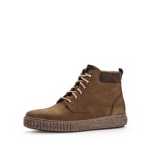 Pius Gabor Herren Sneaker high, Männer Halbschuhe,Wechselfußbett,Strassenschuhe,Freizeitschuhe,Turnschuhe,Laufschuhe,Malt/Oak,44 EU / 9.5 UK von Pius Gabor