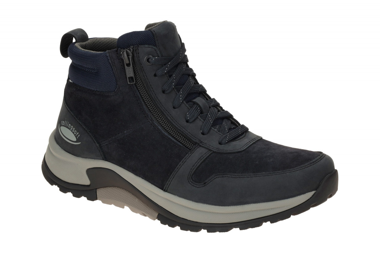 Pius Gabor ROLLINGSOFT 8000.24.01 dunkel-blau - bequeme Stiefelette f?r Herren von Pius Gabor