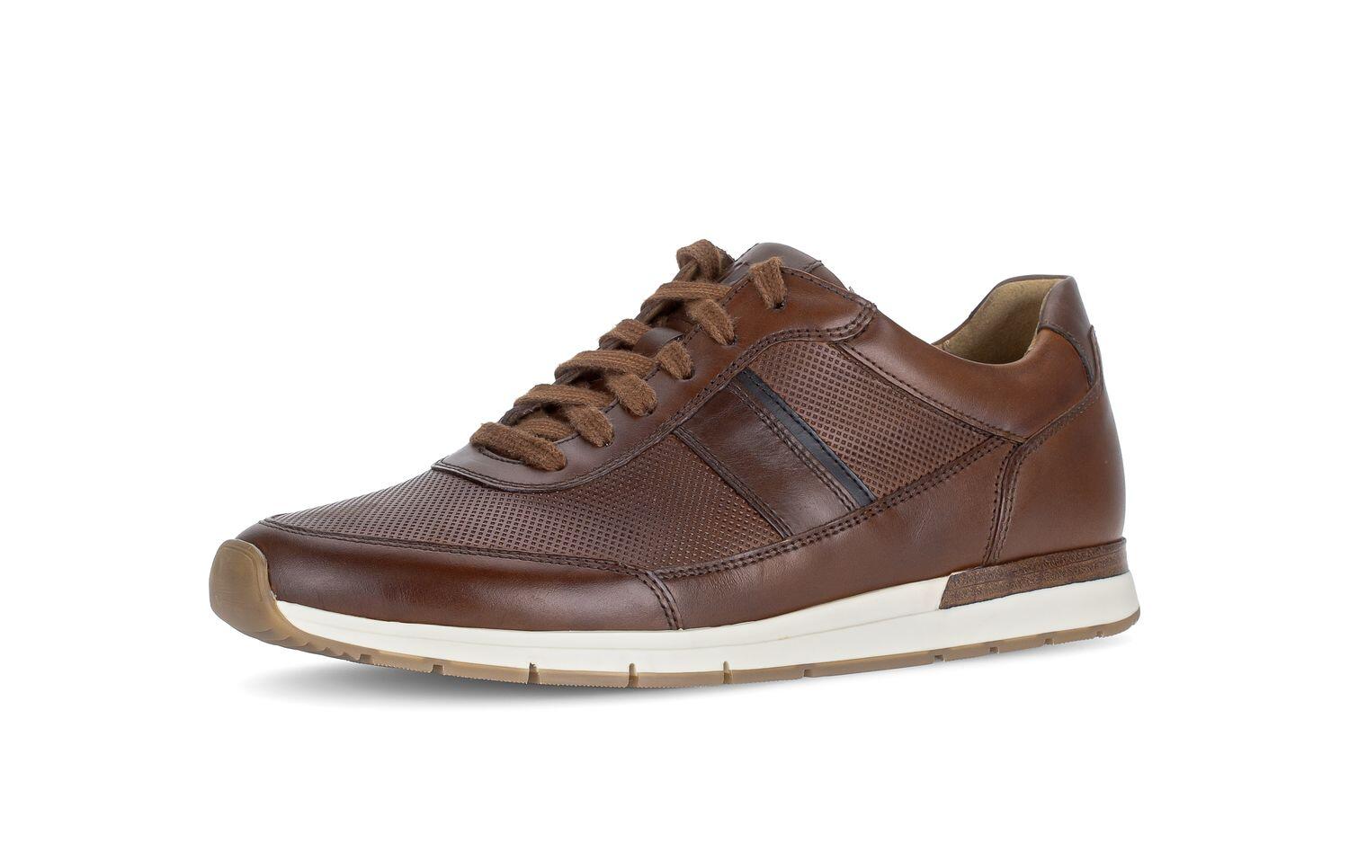 Sneaker low cognac/mocca/midnight von Pius Gabor