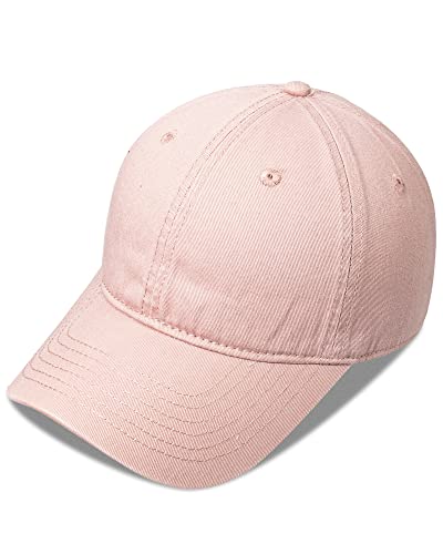 PivotWing Basecap Herren Damen Baseball Caps Cappy Männer Kappen Baseball Hat Mütze Basecap Herren Sommer Ball Caps Adjustable Basebal Hats for Men Women, Pfirsich von PivotWing