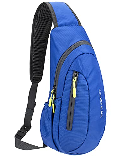 PivotWing Sling Bags for Men Women Water Repellent Lightweight One Strap Shoulder Small Daypack Crossbody Mini Side Backpack von PivotWing