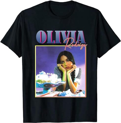 Olivia Rodrigo Target Shirt Olivia Rodrigo T-Shirt Sour Album 90s Black S von Piwine